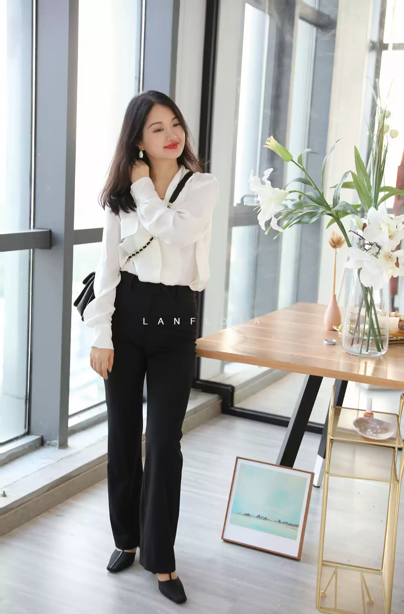 经典廓形 重磅真丝衬衫女设计感小众桑蚕丝绸缎法式上衣防晒衬衣